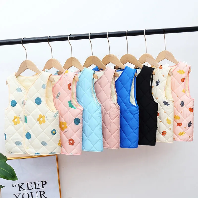 Baby Clothing Quality - Süße bedruckte Westen für Kinder, Kleidung