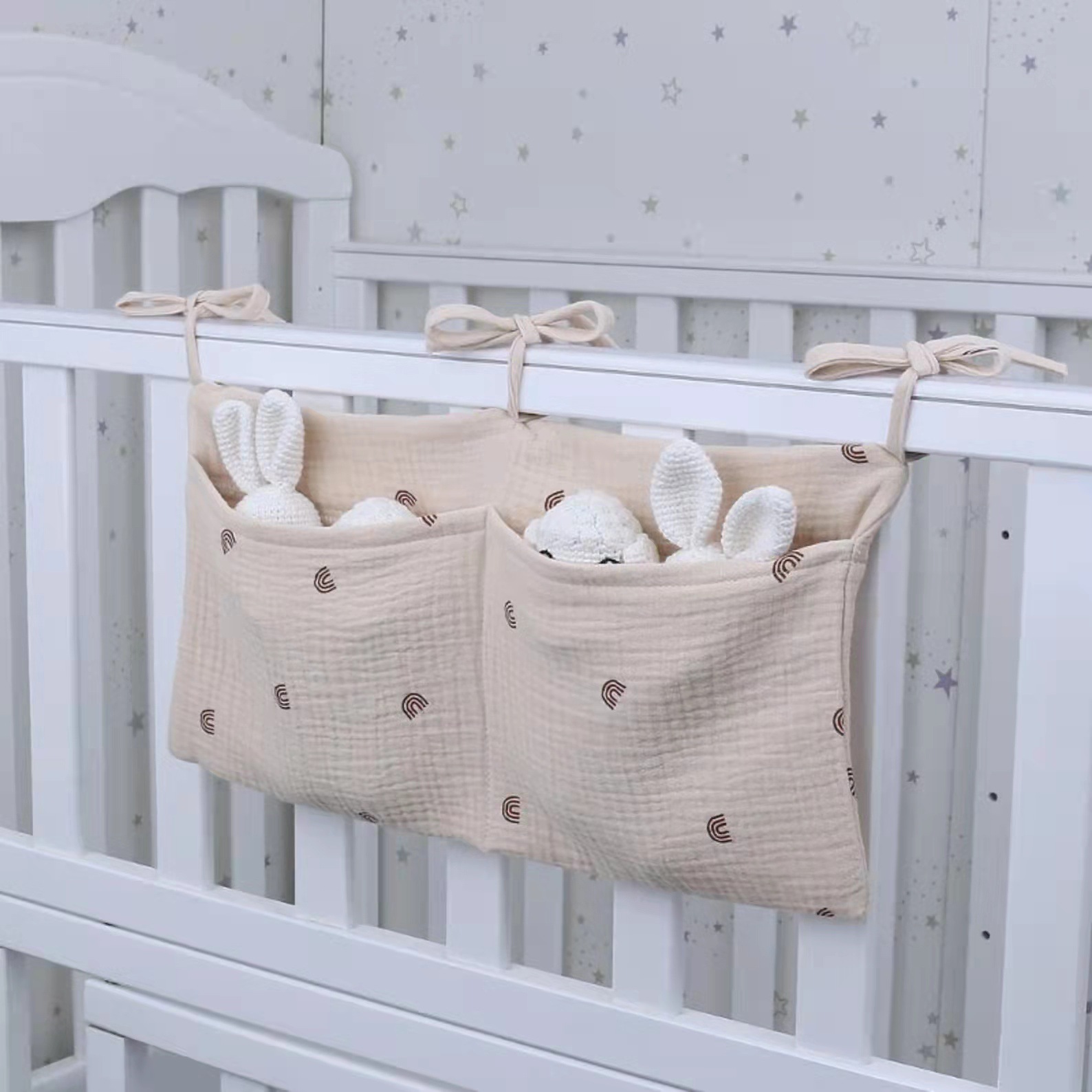 Baby Clothing Hamper - Tragbare Baby Krippe Lagerung Tasche Windel