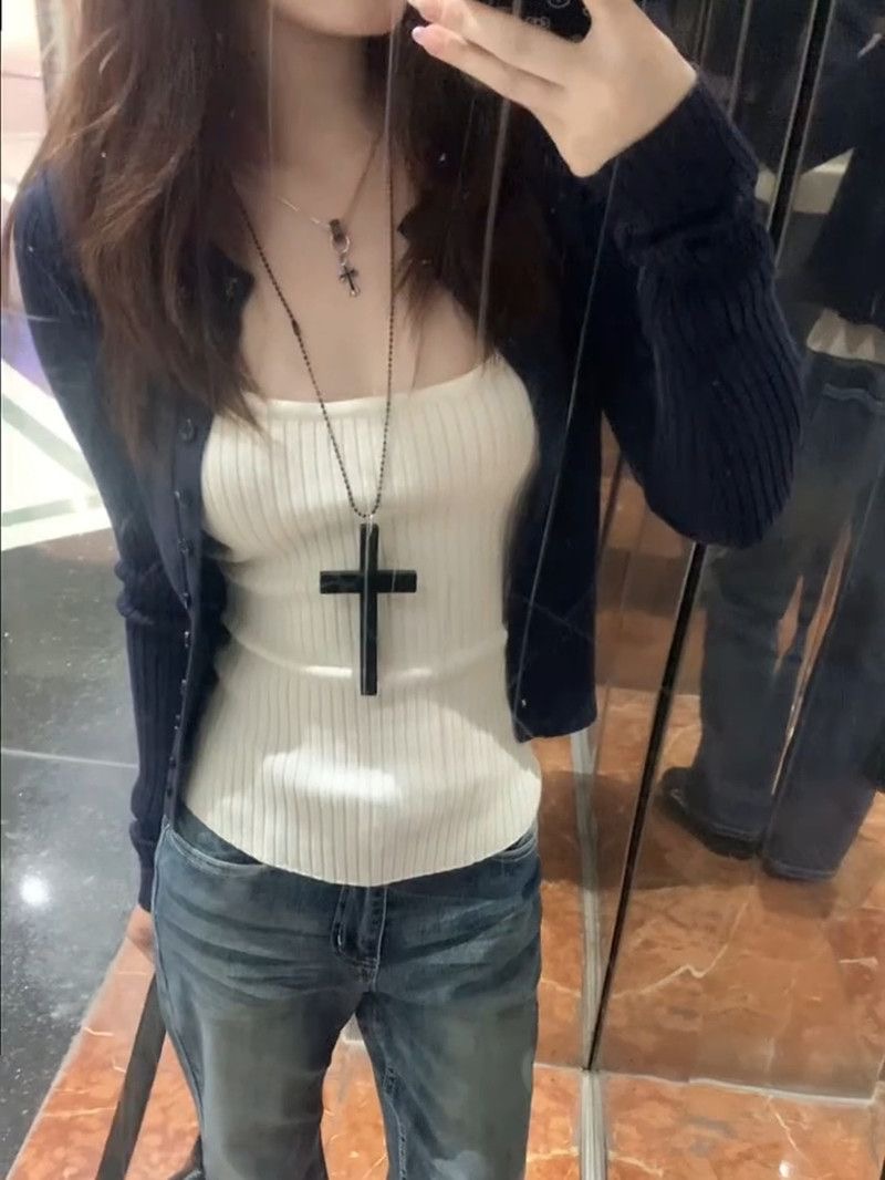 Summer Short Set - Y2k Harajuku Hot Girl Slim Herbst