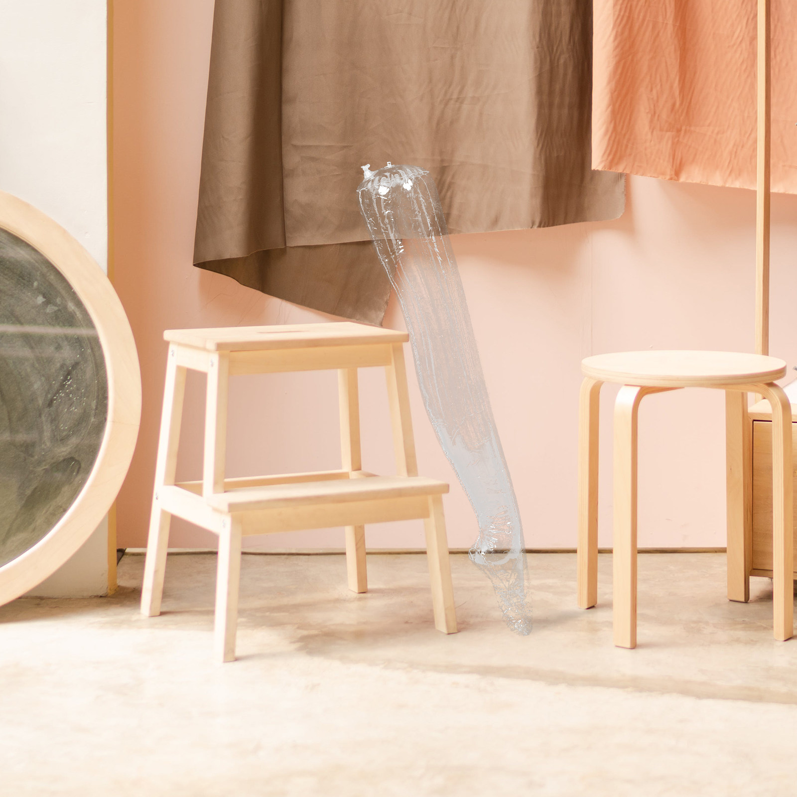 Baby Clothing Stores - Aufblasbare Schaufensterpuppen-Fußform für Bekleidungsgeschäfte, Schuhe, Socken,