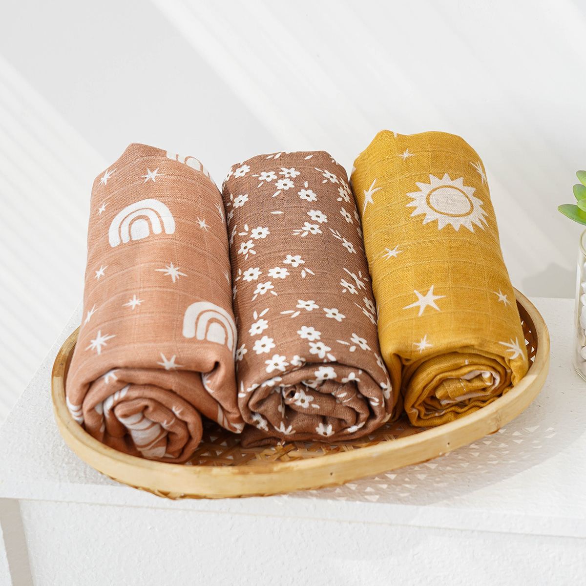 3 Teile/satz Bambus Musselin S – Muslin Swaddle Wrap Bewertung und Preis