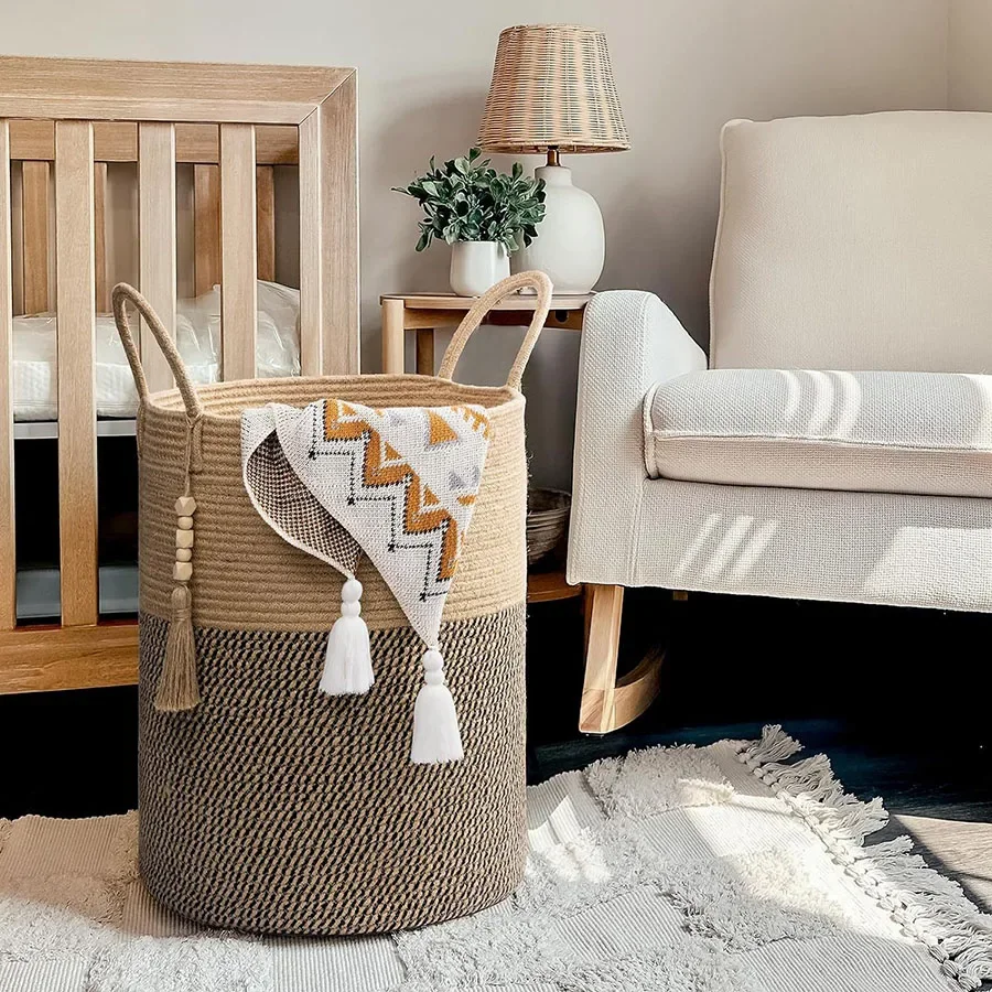 Großer Aufbewahrungskorb, hohe – Baby Clothing Hamper Bewertung und Preis