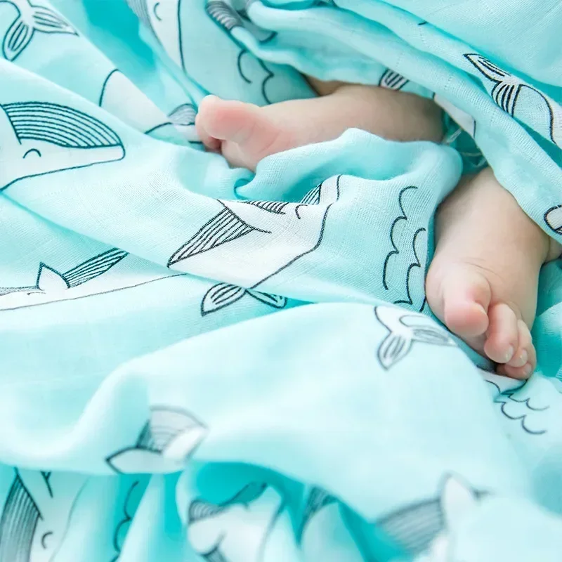 Musselin-Baum-Neugeborenen-Mus – Muslin Swaddle Wrap Bewertung und Preis