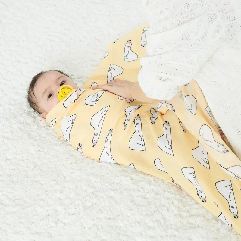 Musselin-Baum-Neugeborenen-Mus – Muslin Swaddle Wrap Bewertung und Preis