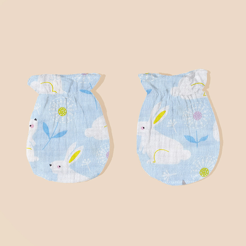 Baby-Baumwollhandschuhe, 0–6 M – Baby Mittens Scratch Bewertung und Preis
