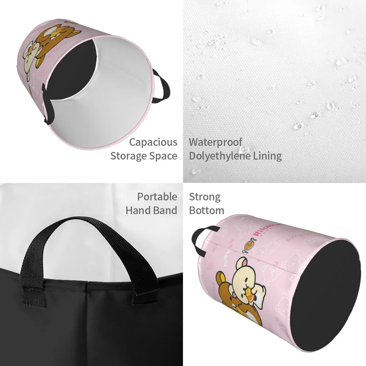 Kawaii Cartoon Rilakkuma Bär W – Baby Clothing Hamper Bewertung und Preis