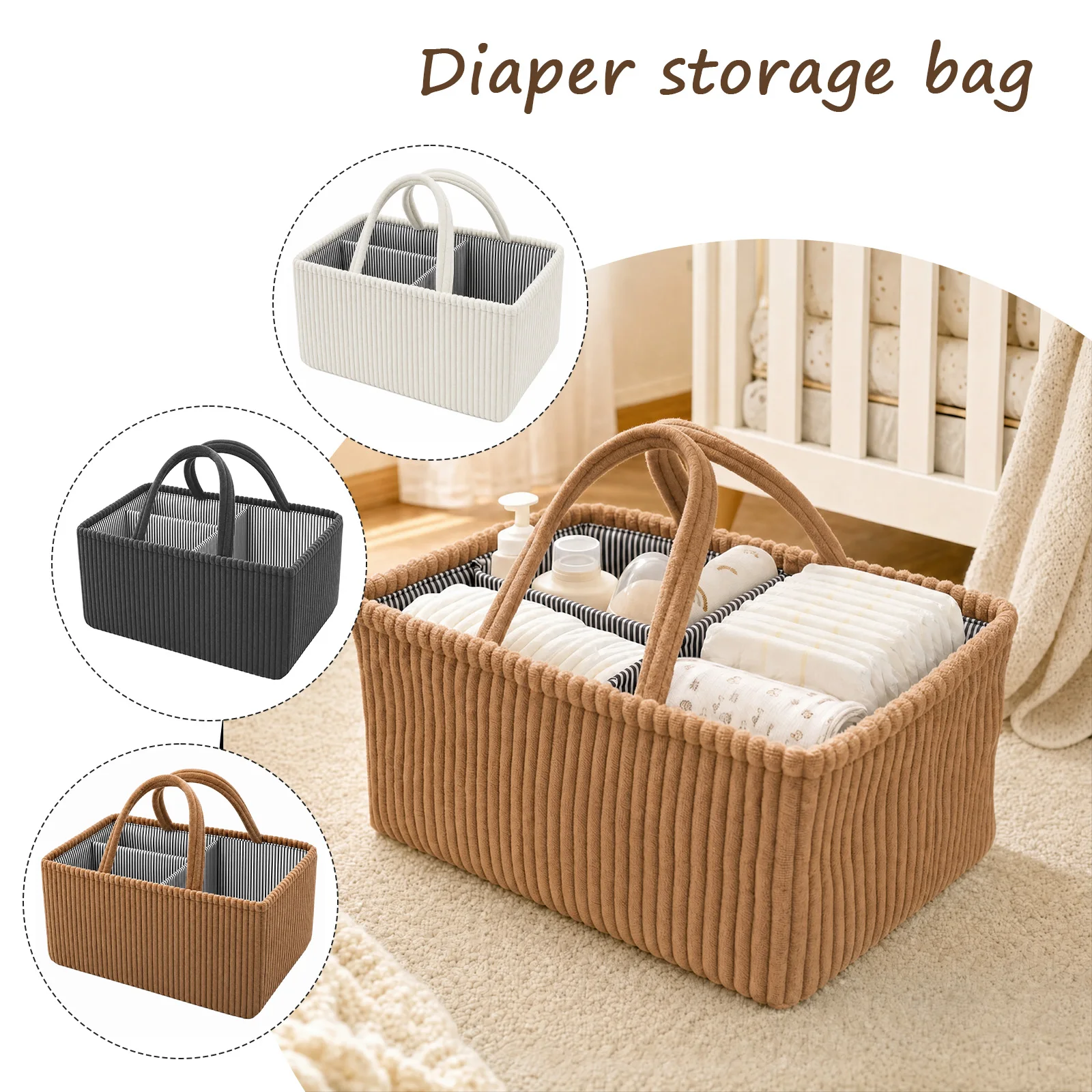 Baby-Windel-Organizer, faltbar – Baby Clothing Hamper Bewertung und Preis