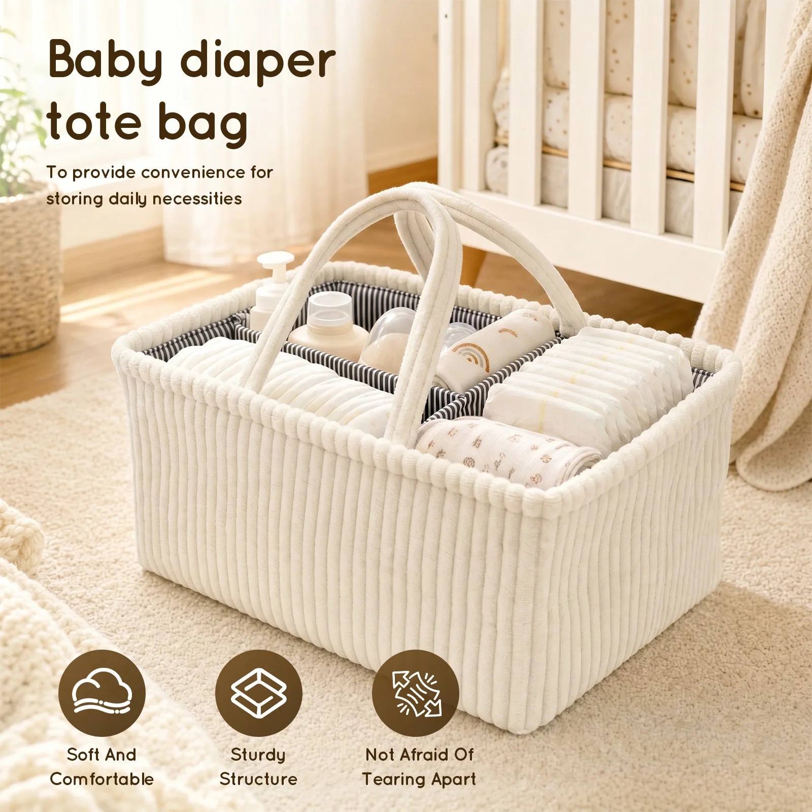 Baby-Windel-Organizer, faltbar – Baby Clothing Hamper Bewertung und Preis
