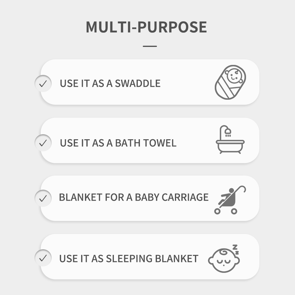 Happyflute 120 x 110 cm Mussel – Muslin Swaddle Wrap Bewertung und Preis