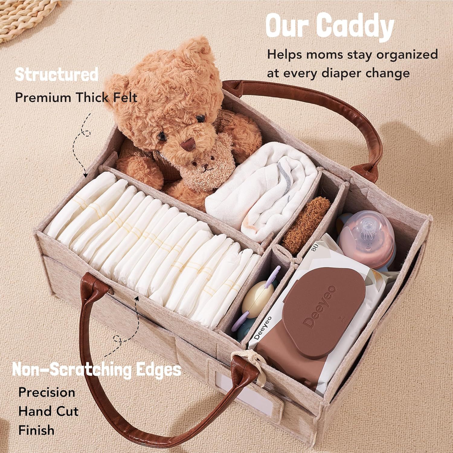 Baby Filz Lagerung Kindergarte – Baby Clothing Hamper Bewertung und Preis