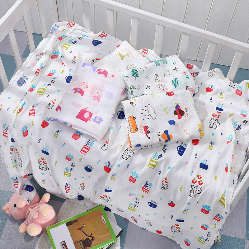 Baumwolle Gaze Musselin Baby D – Muslin Swaddle Wrap Bewertung und Preis