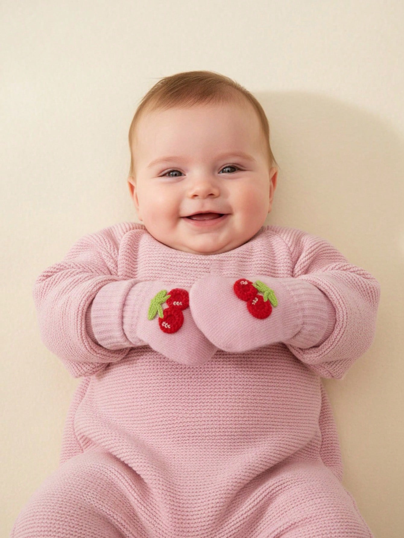 3 Paar gestrickte Fäustlinge f – Baby Mittens Scratch Bewertung und Preis