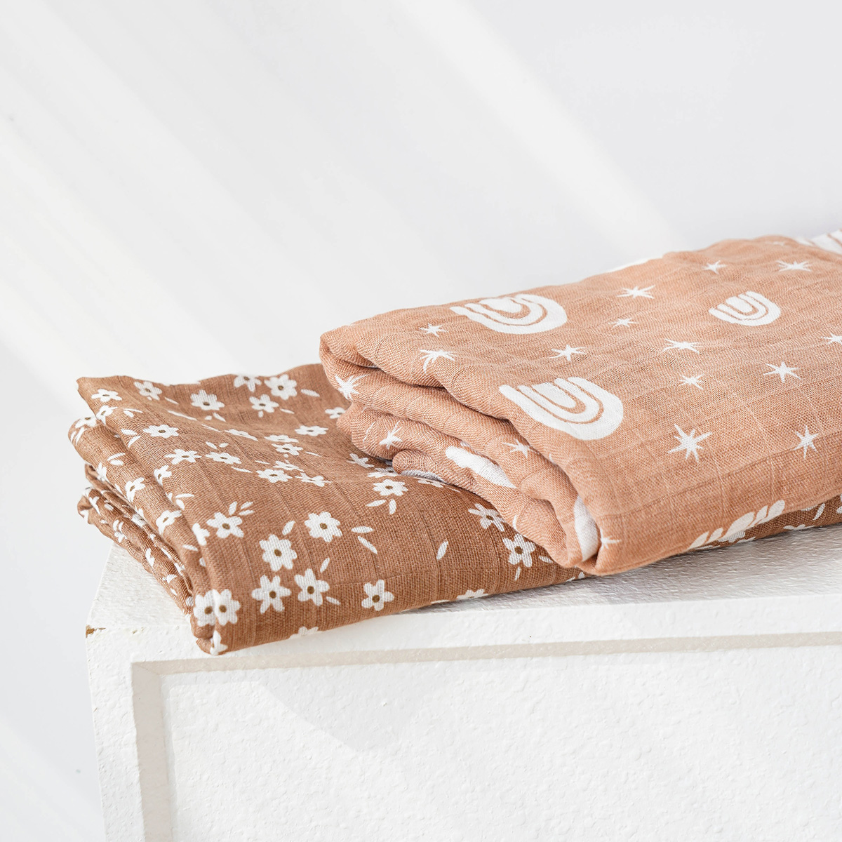 120 x 110 cm, 2 Schichten Baby – Muslin Swaddle Wrap Bewertung und Preis