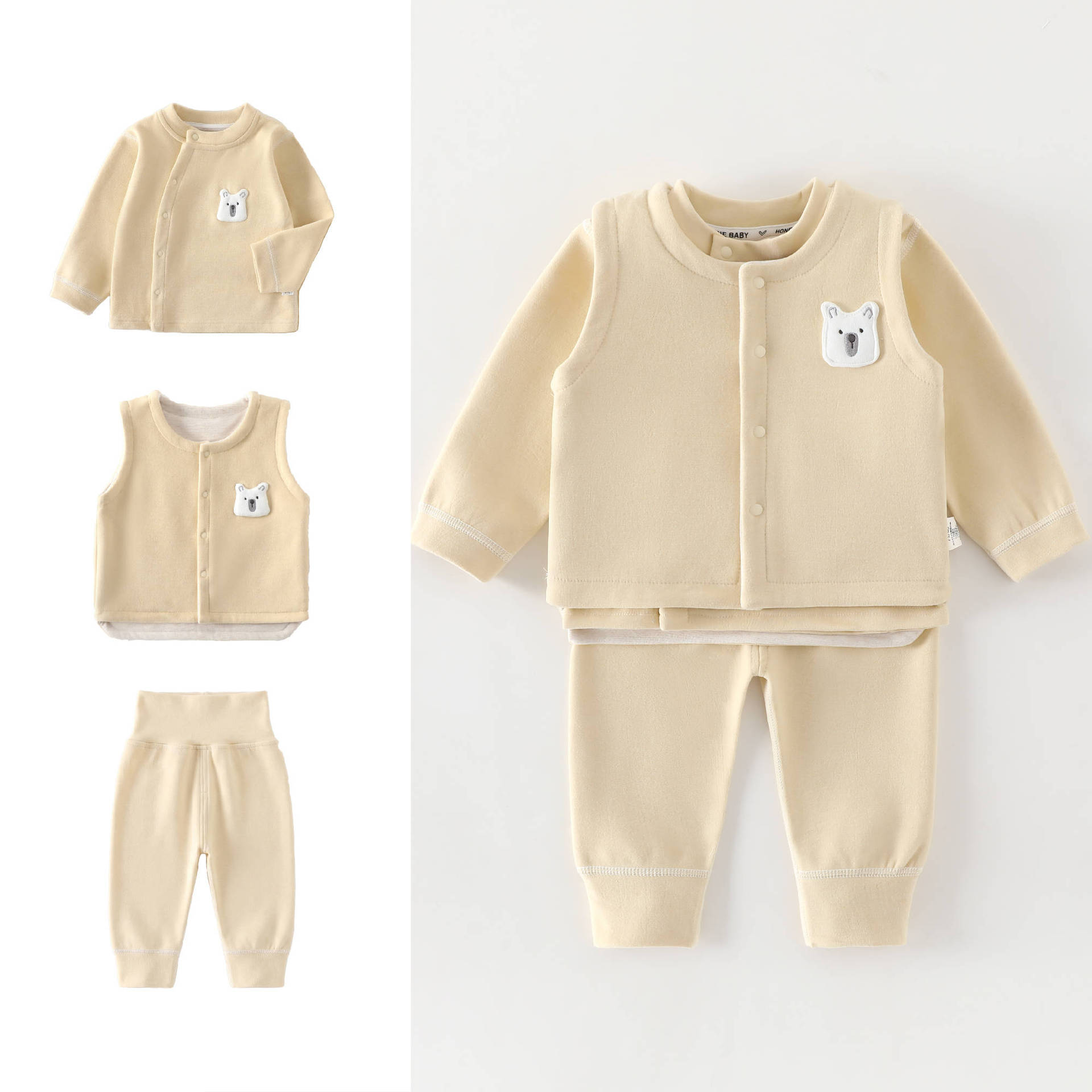 3-teiliges Set für Babys von 0 – Baby Clothing Quality Bewertung und Preis