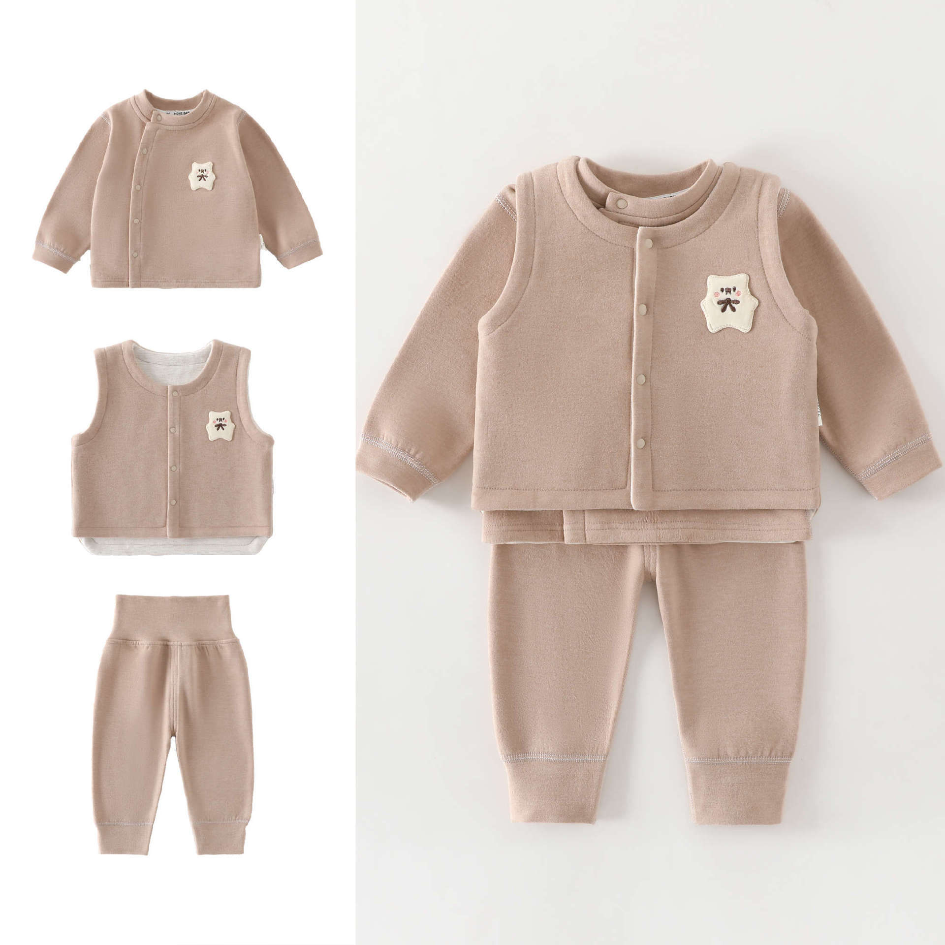 3-teiliges Set für Babys von 0 – Baby Clothing Quality Bewertung und Preis